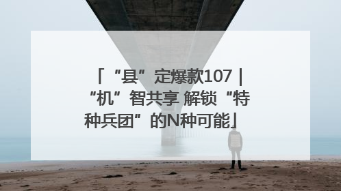 “县”定爆款107｜“机”智共享 解锁“特种兵团”的N种可能