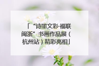 “诗墨文彩·福联闽浙”书画作品展（杭州站）精彩亮相