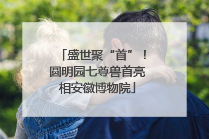 盛世聚“首”！圆明园七尊兽首亮相安徽博物院