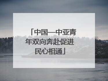 中国—中亚青年双向奔赴促进民心相通