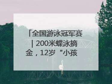 全国游泳冠军赛｜200米蝶泳摘金，12岁“小孩姐”还能制造多少惊喜？
