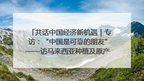 共话中国经济新机遇｜专访：“中国是可靠的朋友”——访马来西亚种植及原产业部副部长陈泓缣