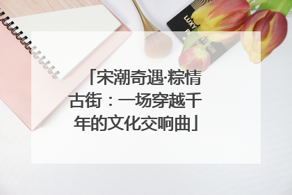 宋潮奇遇·粽情古街：一场穿越千年的文化交响曲