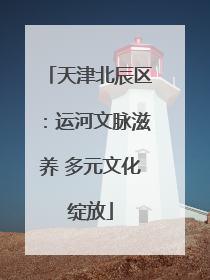 天津北辰区：运河文脉滋养 多元文化绽放