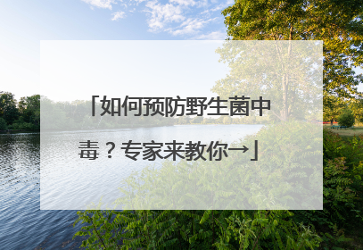 如何预防野生菌中毒？专家来教你→