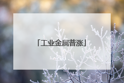 工业金属普涨