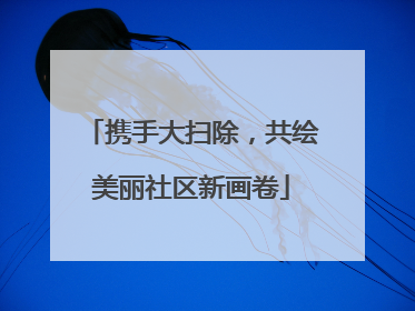 携手大扫除，共绘美丽社区新画卷