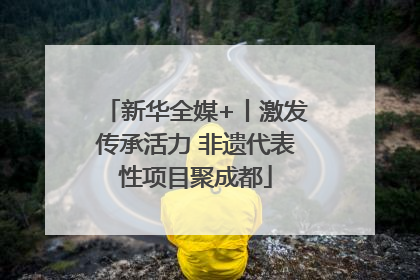 新华全媒+丨激发传承活力 非遗代表性项目聚成都