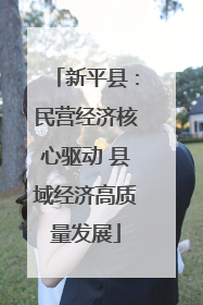 新平县：民营经济核心驱动 县域经济高质量发展