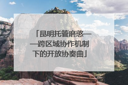 昆明托管磨憨——跨区域协作机制下的开放协奏曲