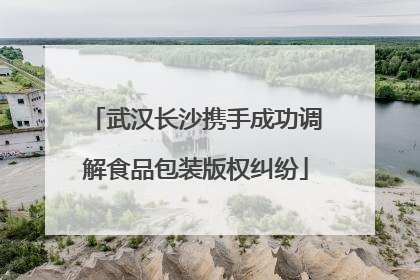武汉长沙携手成功调解食品包装版权纠纷