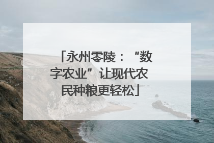永州零陵：“数字农业”让现代农民种粮更轻松