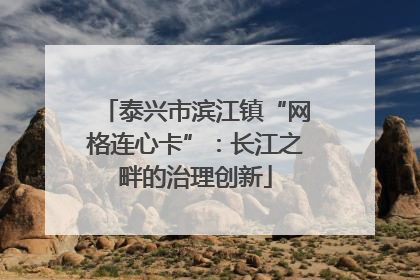 泰兴市滨江镇“网格连心卡”：长江之畔的治理创新
