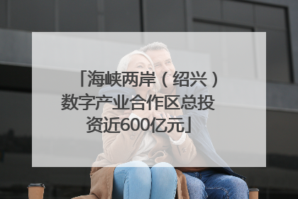 海峡两岸（绍兴）数字产业合作区总投资近600亿元