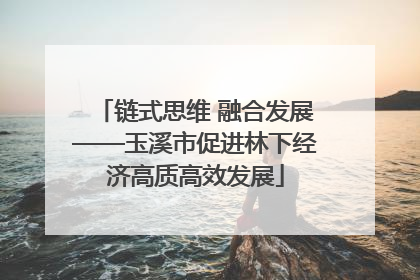 链式思维 融合发展——玉溪市促进林下经济高质高效发展