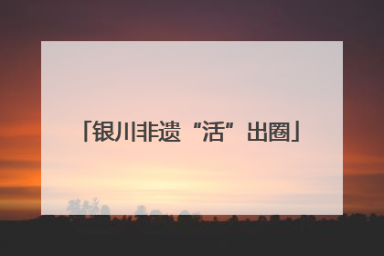 银川非遗“活”出圈