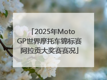 2025年MotoGP世界摩托车锦标赛阿拉贡大奖赛赛况