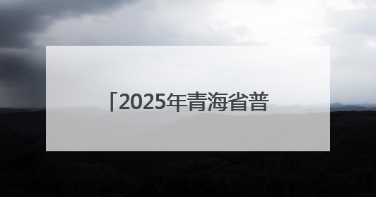 2025年青海省普通高校招生考试排序成绩一分一段统计表