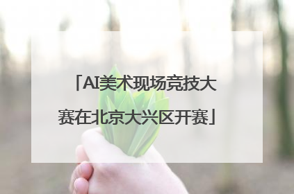 AI美术现场竞技大赛在北京大兴区开赛