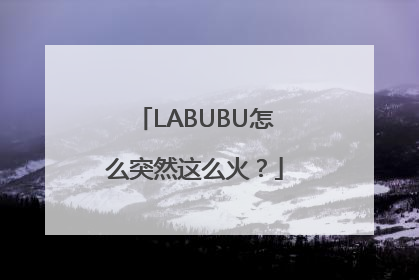LABUBU怎么突然这么火？